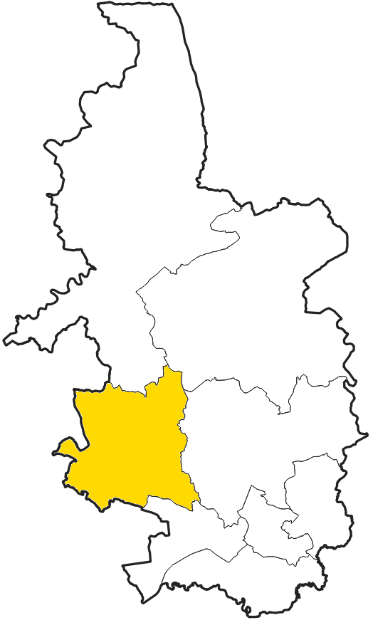 Location of  St Joseph within Salford diocese