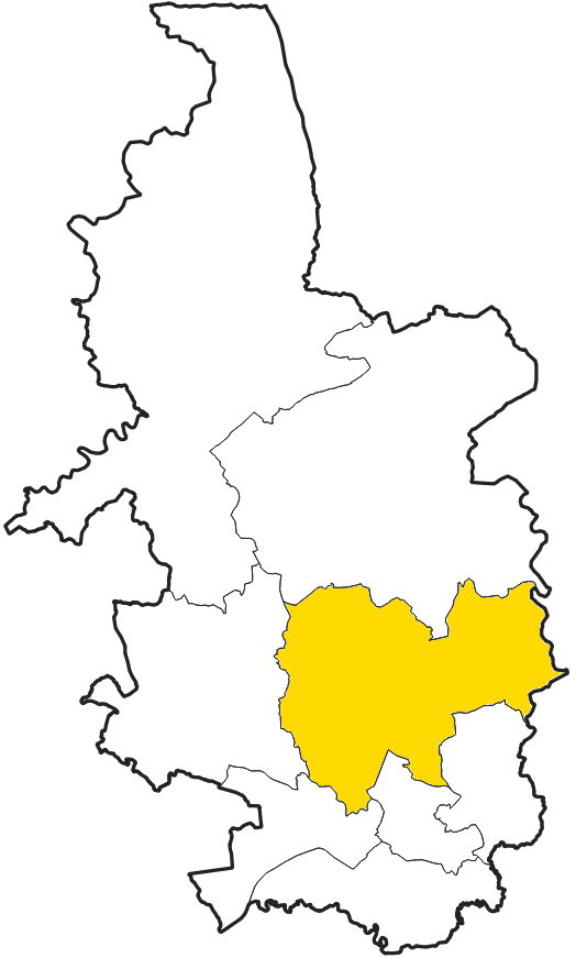 Location of  St Therese of Lisieux within Salford diocese